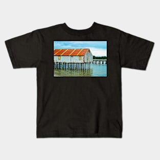 Semiahmoo Bay Boathouse Kids T-Shirt